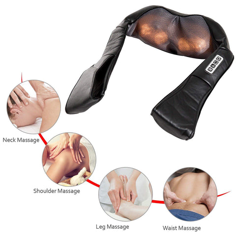 Shiatsu Neck Shoulder Massager & Relaxation Shawl