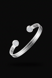 Silver boost magnetic copper bangle